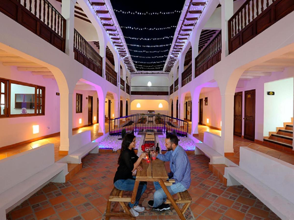 Hotel Vdl Colonial Виля Де Лейва Екстериор снимка
