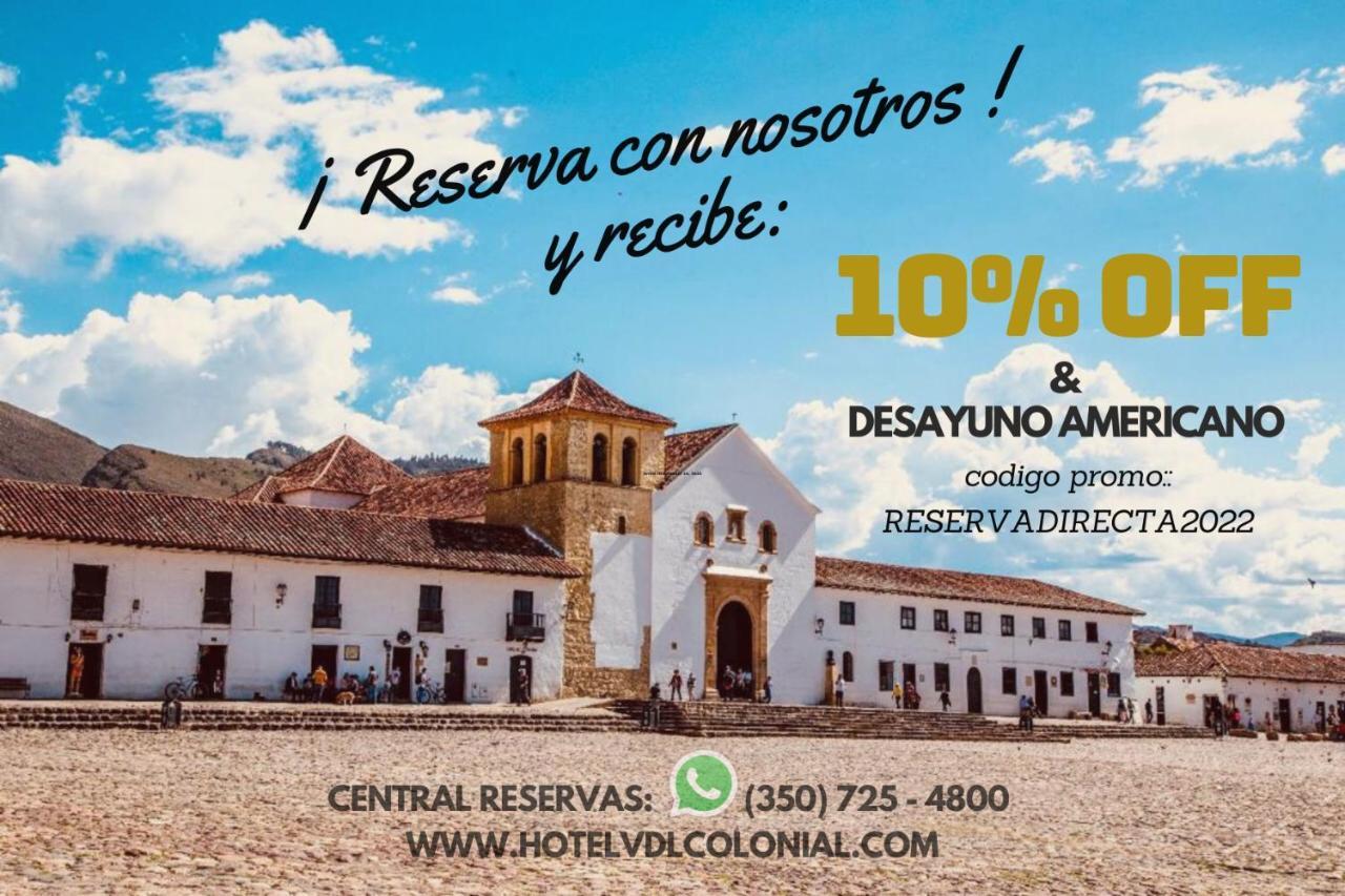 Hotel Vdl Colonial Виля Де Лейва Екстериор снимка
